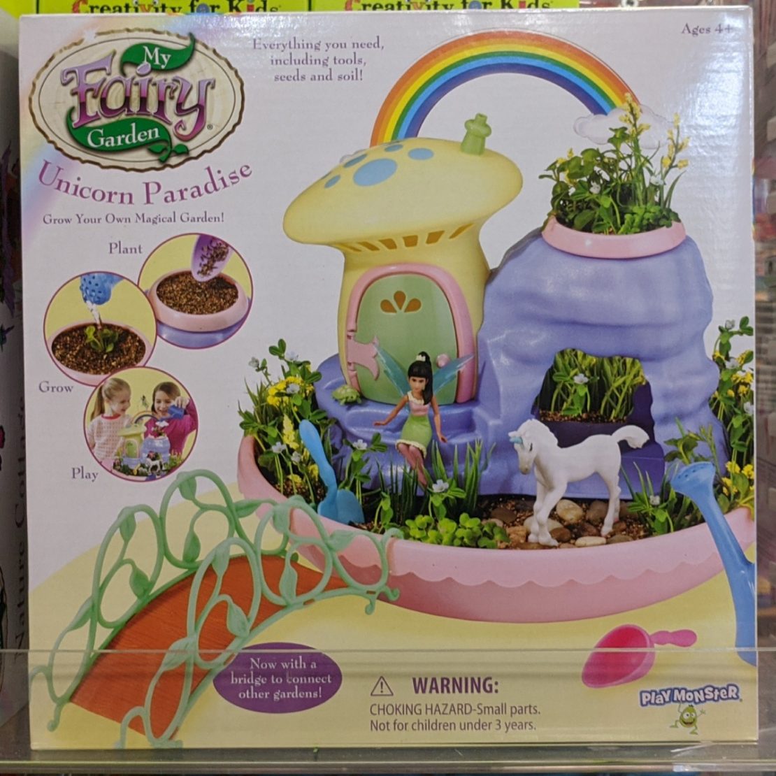 my fairy garden unicorn paradise