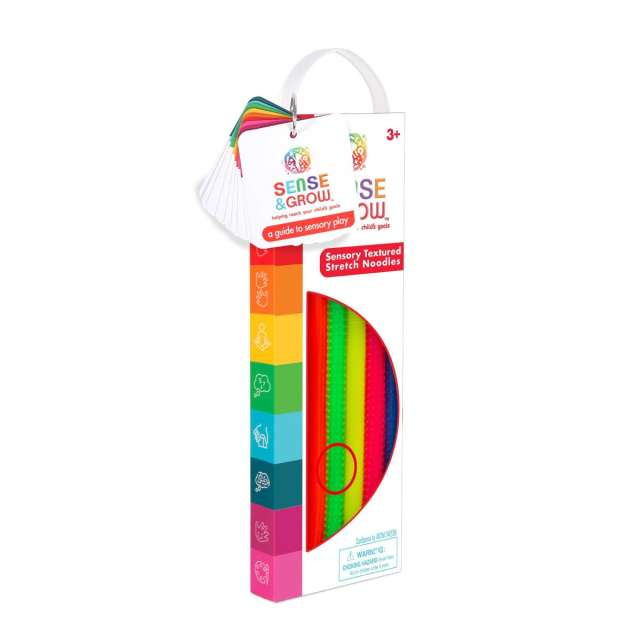 Sense & Grow Sensory Textured Stretch Noodles