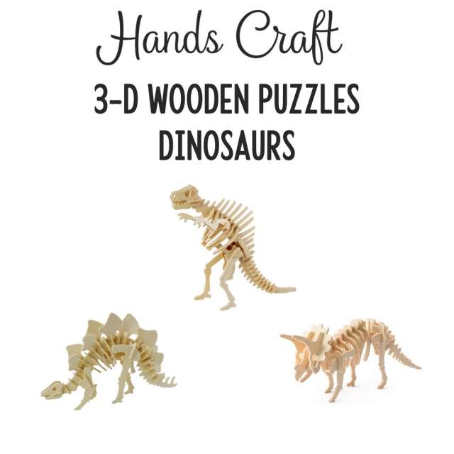 Dinosaurs 3-D Puzzles