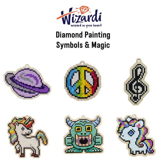 Symbols & Magic Diamond Painting Kits