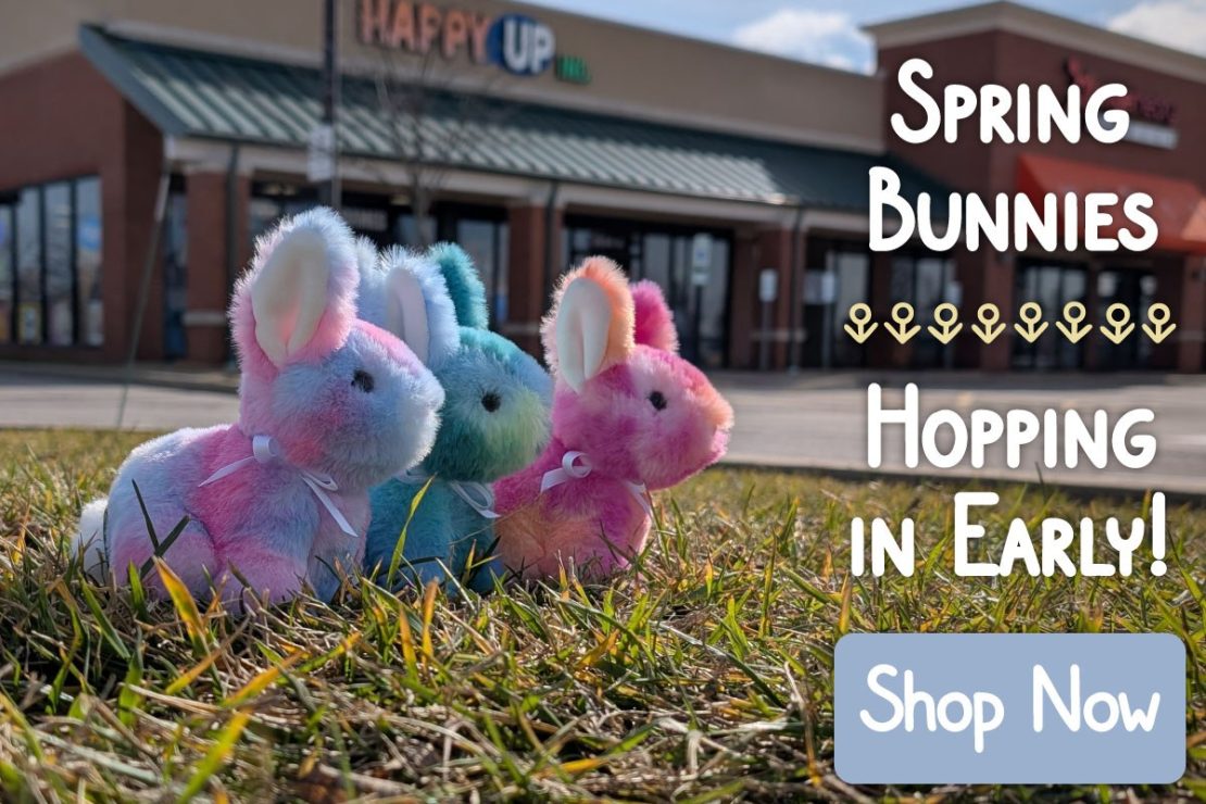 Spring bunnies are hopping in early! And chicks and lambs and all sorts of other creatures. Click here to shop and browse!