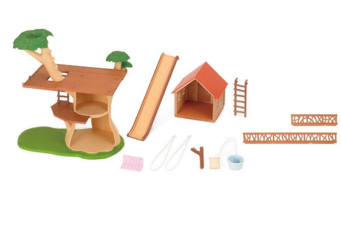 calico critters adventure treehouse gift set